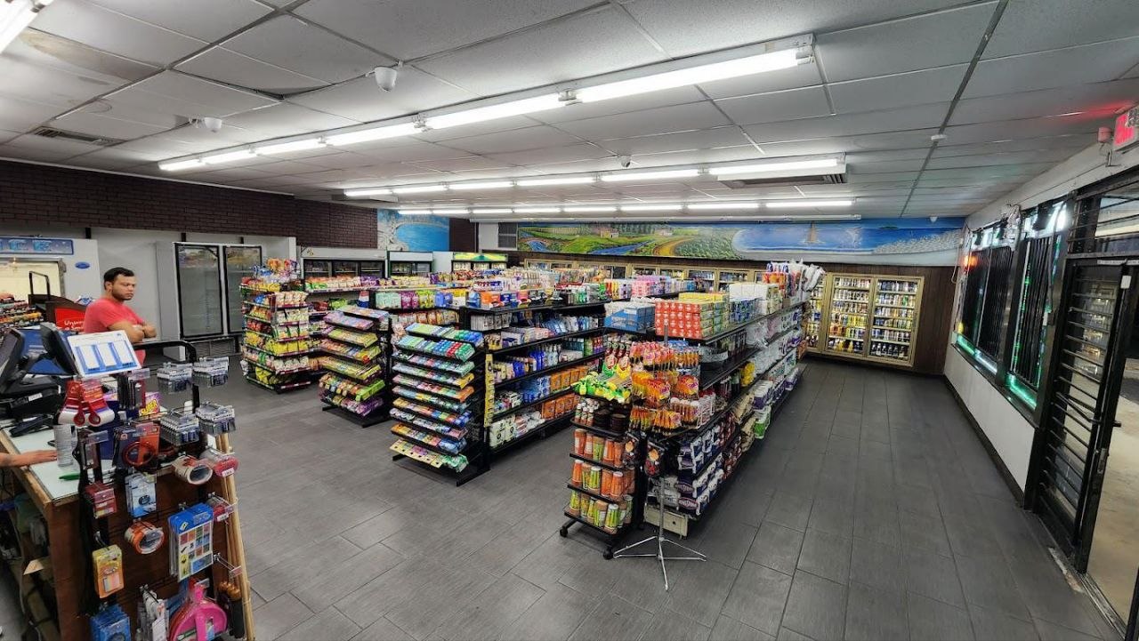 Inside Neighbors Market in Barstow, California